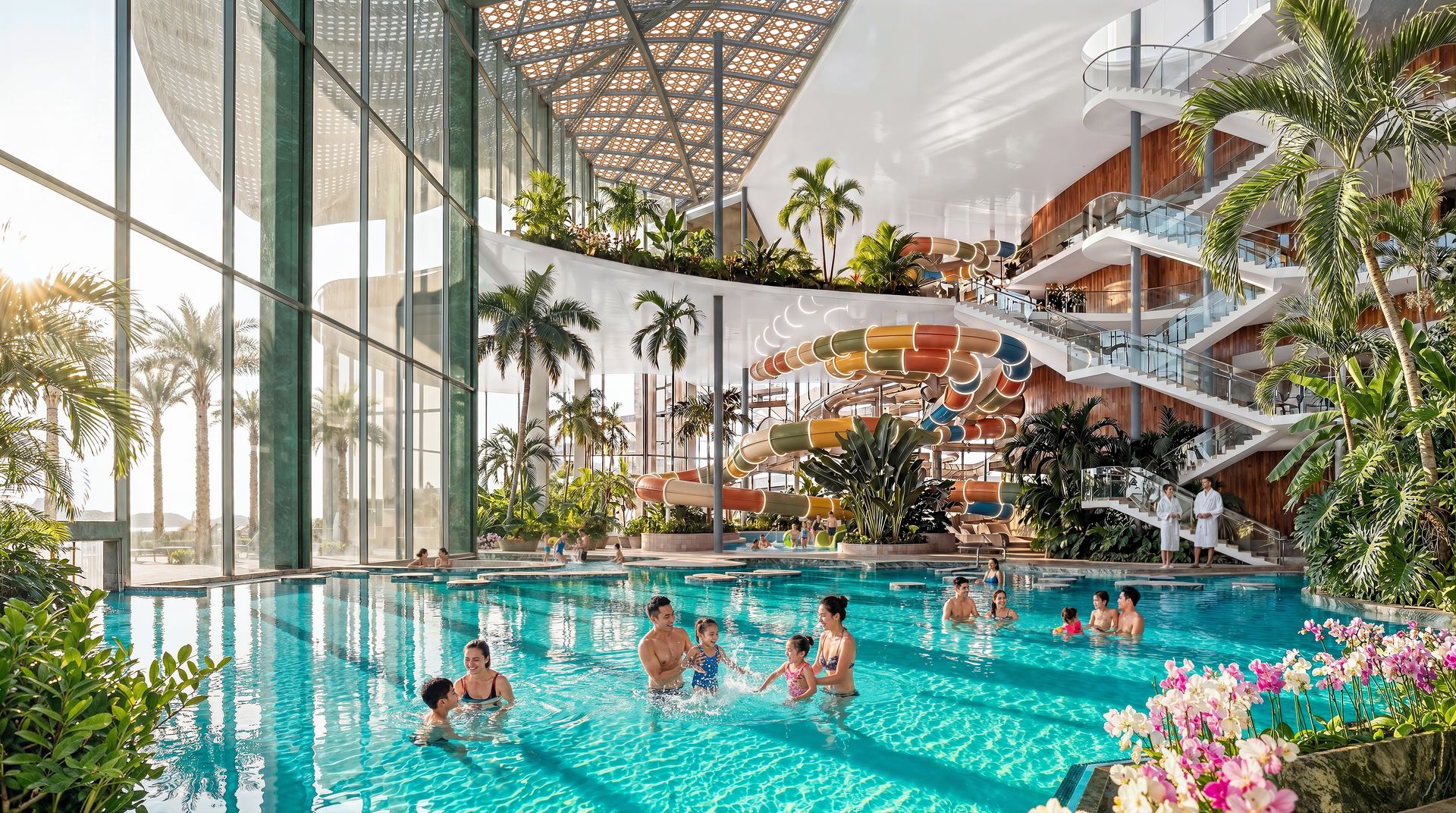 Therme Singapore: Play area
