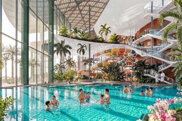 Therme Singapore: Play area